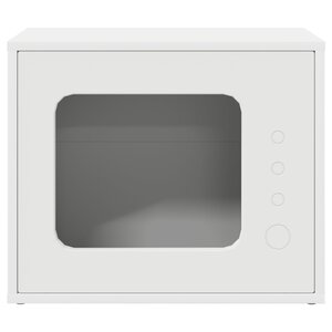 vidaXL Maison pour chat Blanc 51 x 30 x 42 cm Bois d'ingénierie