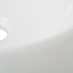 vidaXL Meuble de salle de bain en deux pièces Céramique Chêne