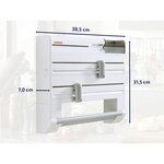 Leifheit Porte-rouleau mural Parat Plus Blanc 25723