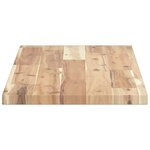 vidaXL Étagères flottantes 3 Pièces 80x30x2 cm acacia massif non traité