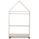 Childhome support de rangement décoratif avec roues naturel