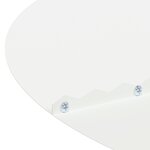 vidaXL Cache-pot en céramique Blanc Céramique Grand