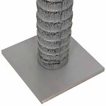 vidaXL Palmier artificiel 6 feuilles 100 cm vert