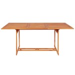 vidaXL Ensemble à manger de jardin 9 Pièces Bois de teck massif