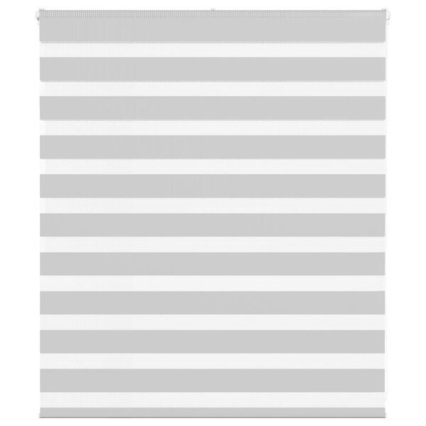 vidaXL Store zèbre gris clair largeur du tissu 115 9 cm polyester