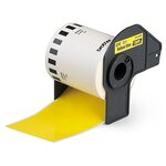 Ruban adhésif permanent jaune 62mm x 15m