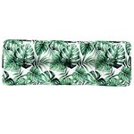 vidaXL Coussin de palette à motif de feuilles 120x40x12 cm Tissu