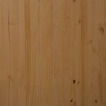 vidaXL Ensemble bureau et cabinet roulant MOSS 2 Pièces Brun Miel