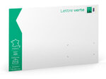 Prêt-à-Poster - Lettre Verte - 100g - Format C4 - Enveloppe à l'unité