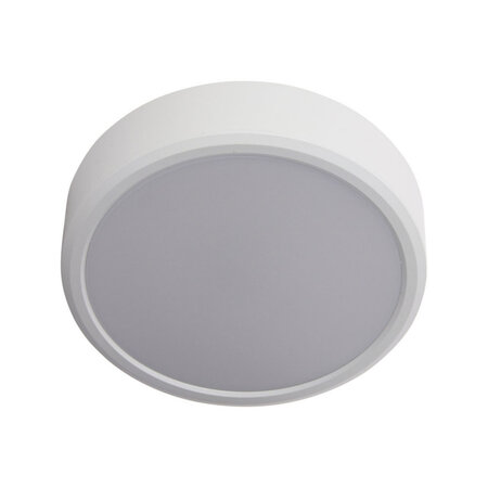 Plafonnier led rond - double fixation - cons. 12w - 1450 lumens - blanc neutre