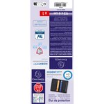 Etui Protection Rfid Hidentity® Double - Noir - X 10 - Exacompta