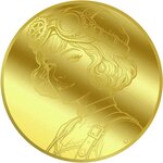 Pièce de monnaie en Or 12 Dollars g 0.031 (1/1000 oz) Millésime 2026 STEAMPUNK ORIGIN 1/1000 (PRÉCOMMANDE)