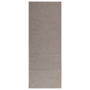 vidaXL Tapis d'intérieur LUGO Crème et Taupe 80 x 150 cm Polyester