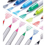 Sharpie - 28 marqueurs permanents - pointe fine x 20 et pointe ultra-fine x 8 - couleurs assorties