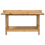 vidaXL Table basse 90x50x45 cm bambou