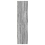 vidaXL Garde-robe sonoma gris 30x50x200 cm bois d'ingénierie
