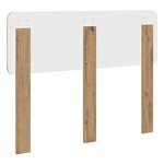 vidaXL Tête de lit Chêne artisanal 135 cm Bois d'ingénierie