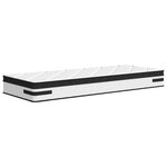 vidaXL Matelas à ressorts ensachés moyen plus 90x200 cm