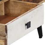 vidaXL Buffet 118x30x62 cm Bois de manguier massif