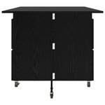 vidaXL Table à dîner 2 Pièces 140 x 80 x 77 cm Bois d'ingénierie