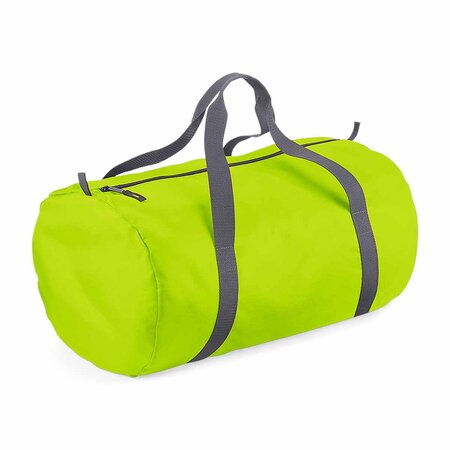 Sac de voyage toile ultra léger pliant - bg150 vert citron - packaway barrel bag