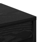 vidaXL Bureau Chêne noir 60 x 40 x 76 cm Bois d'ingénierie