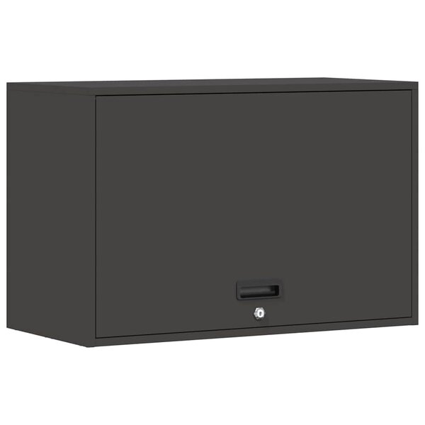 vidaXL Armoire murale pour garage Noir 80 x 40 x 53 cm