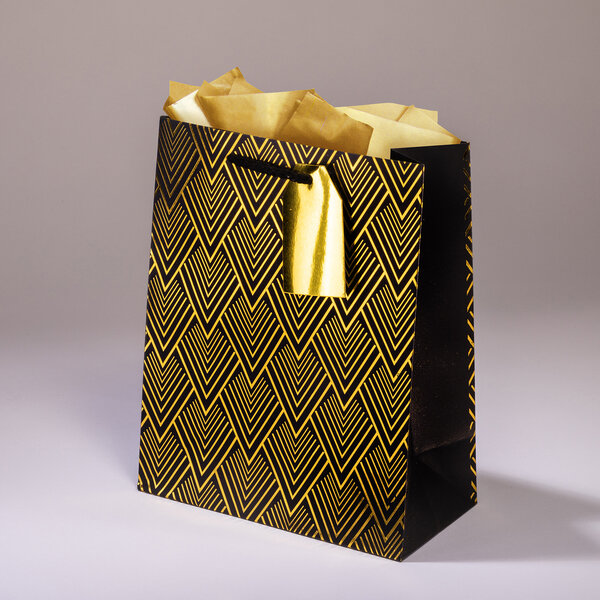 Sac cadeau art déco mml 20 x h 25