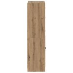 vidaXL Buffet haut avec portes chêne artisanal bois d'ingénierie