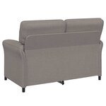 vidaXL Canapé 100  polyester  cadre en métal  MDF  Contreplaqué