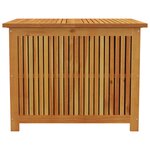 vidaXL Boîte de rangement de jardin 75x75x58 cm bois massif d'acacia