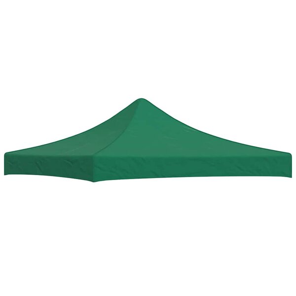 vidaXL Toit de tente de réception 3x3 m Vert 270 g/m²