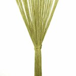 vidaXL Rideau en fils 2 Pièces 100 x 250 cm Vert