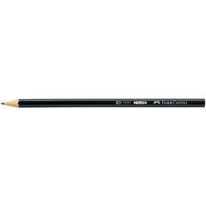 Crayon Papier '1111' Mine 2 mm 2B Noir x 12 FABER-CASTELL