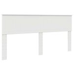 vidaXL Tête de lit Blanc Brillant 180 cm Bois d'ingénierie