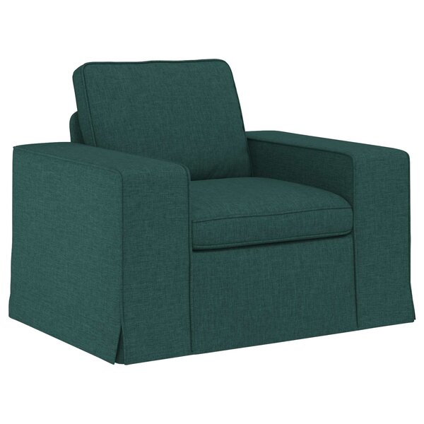 vidaXL Canapé Vert foncé 103 x 80 x 82 cm tissu