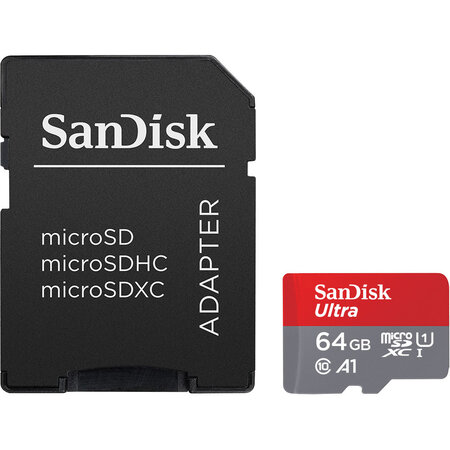 sandisk SanDisk Ultra microSDXC UHS-I U1 64 Go + Adaptateur SD