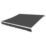 vidaXL Toile d'auvent Anthracite 300x250 cm