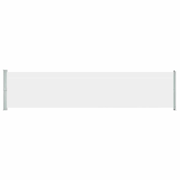vidaXL Auvent latéral rétractable de patio 140x600 cm Crème