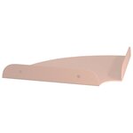 vidaXL Étagère flottante avec étagère 4 Pièces Rose 18 x 18 x 2 cm