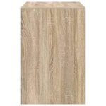 vidaXL Bureau Chêne sonoma 90 x 50 x 76 cm Bois d'ingénierie