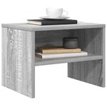 vidaXL Table de chevet Sonoma gris 40x30x30 cm Bois d'ingénierie