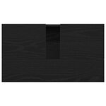 Meuble sous évier vidaXL Noir Chêne 58x33x60 cm Bois d'ingénierie