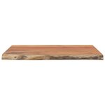 vidaXL Dessus de table 60x60x2 5 cm carré bois massif acacia