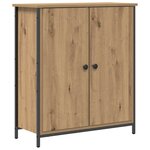 vidaXL Buffet chêne artisanal 70 x 30 x 80 cm Bois d'ingénierie
