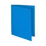 Paquet De 100 Chemises Flash 220 100  Recyclé - 24x32cm - Bleu Foncé - X 5 - Exacompta