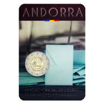 2 euros commémorative Andorre 2015 BU - Majorité civile à 18 ans.