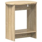 vidaXL Table d'appoint Chêne Sonoma 50 x 39 5 x 55 cm