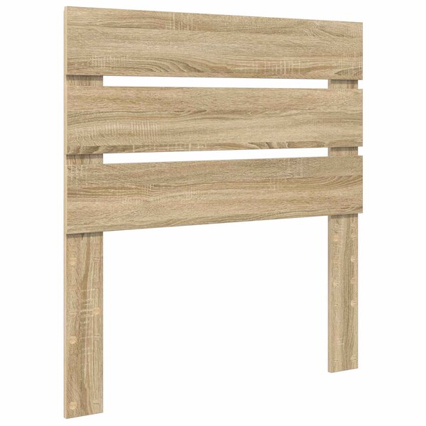 vidaXL Tête de lit Chêne Sonoma 75 cm Bois d'ingénierie