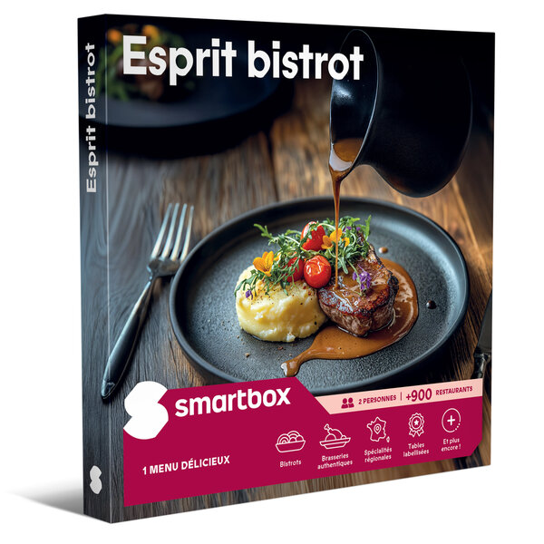 SMARTBOX - Coffret Cadeau Esprit bistrot -  Gastronomie